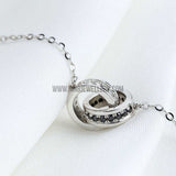 White Gold Necklace Wholesale