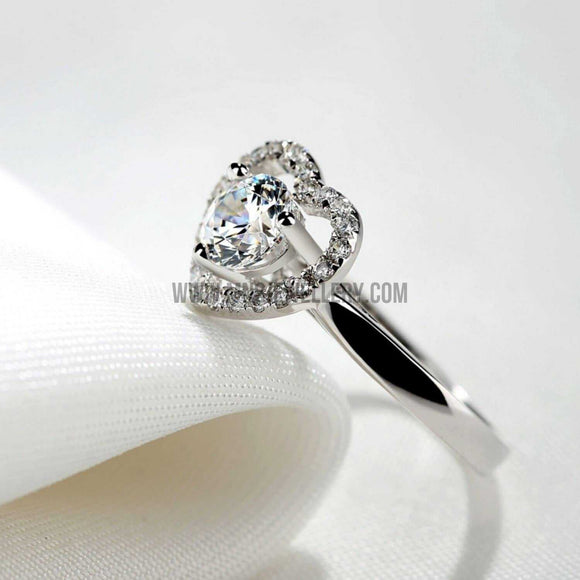 Wholesale Heart Silver Ring