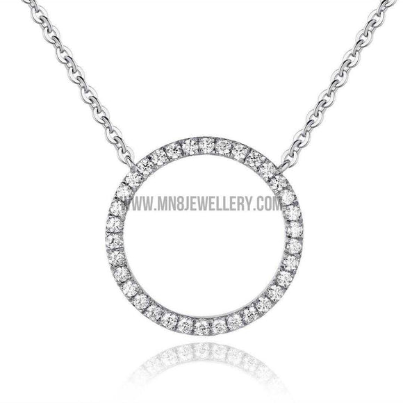 Circle of Life Wholesale Necklace with Swarovski Cubic Zirconia