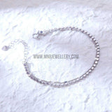 Fashion Korean Silver Bracelets in Sterling Silver