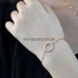 Circle of Life Silver Bracelet